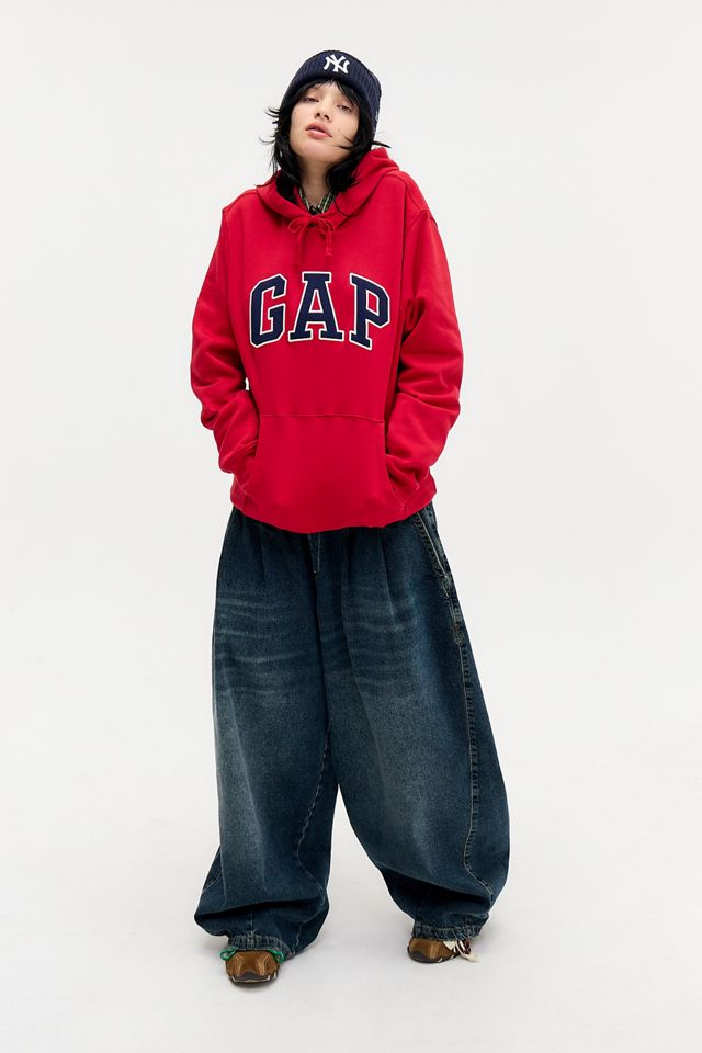 Sweat à capuche GAP V-Heritage rouge pomme #2