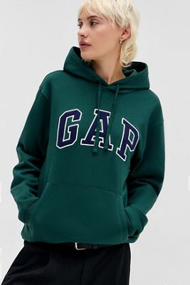 GAP Hunter Green V-Heritage Hoodie