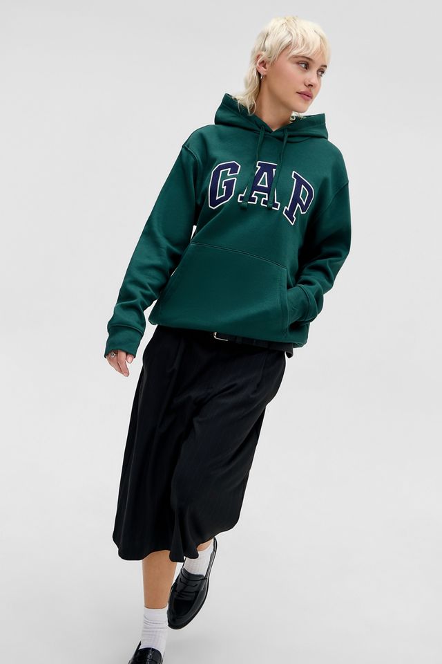 GAP Hunter Green V-Heritage Hoodie #2