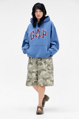GAP Cornflower Blue Archive Hoodie