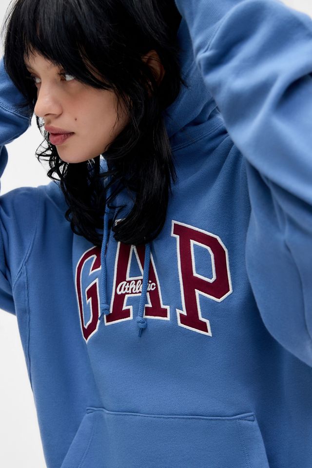 Felpa con cappuccio GAP blu fiordaliso Archive #1
