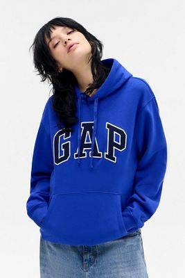 GAP Royal Gem Blue V-Heritage Hoodie