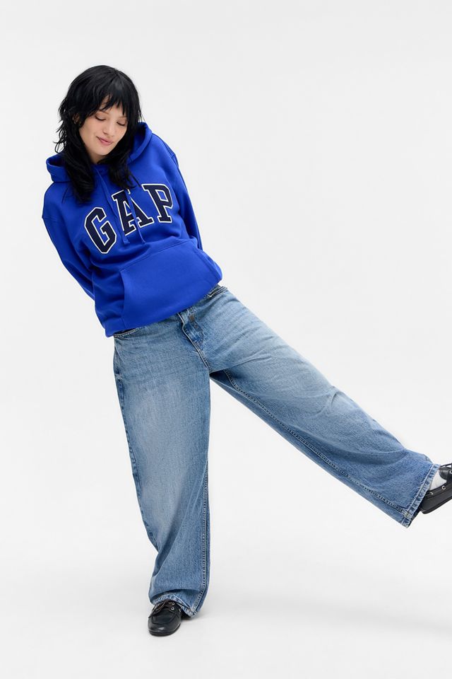 Felpa con cappuccio V-Heritage GAP Royal Gem Blue #2