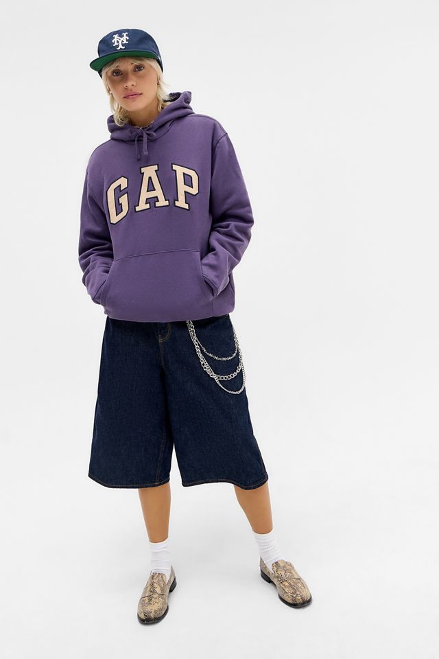 GAP Lilac Core Arch Hoodie #2