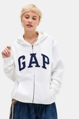 GAP Arch Logo Zip-Through Hoodie