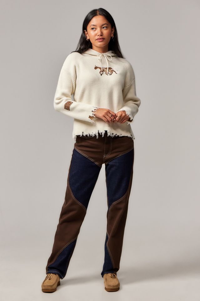 PSC Jeans Rectos con Paneles de Patchwork #1