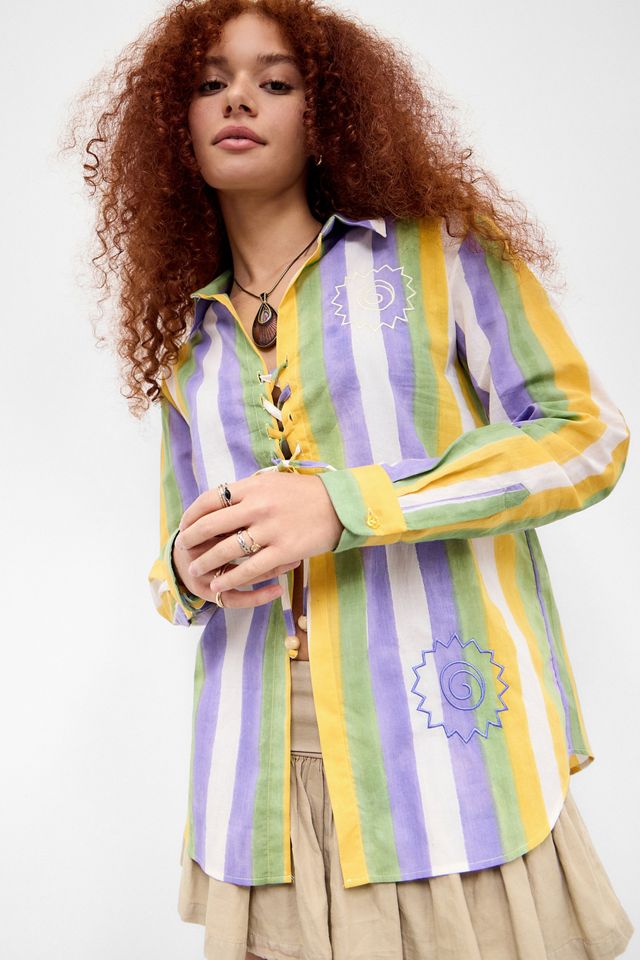 PSC Camisa de Rayas Amarillas #1