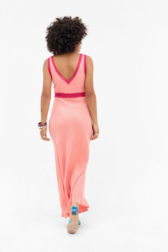 VRG GRL Vestido Maxi Encuentro En La Pista De Baile #3