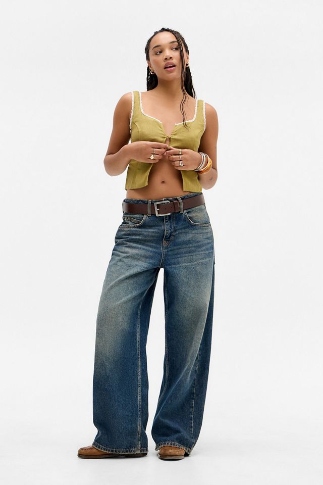VRG GRL Love Language Button Front Top #2
