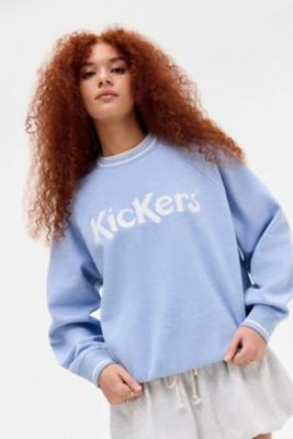 Kickers Graft Crew Neck Sweatshirt - Blue M at Urban Outfitters