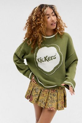 Maglione in maglia Kickers UO Exclusive Floret
