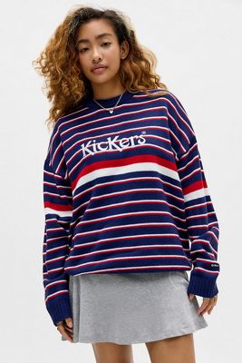 Kickers Navy Rossie Strickpullover