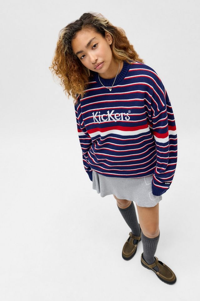 Kickers Navy Rossie Knit Jumper #1