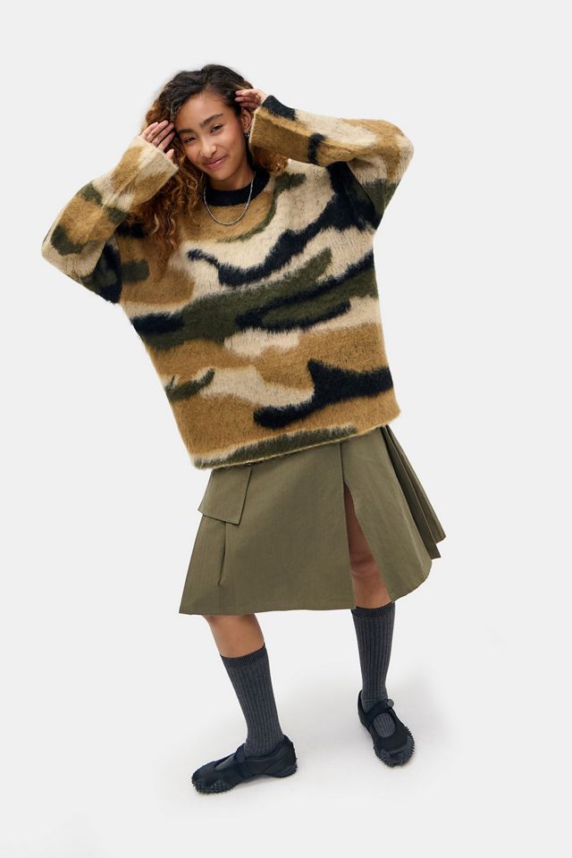 The Ragged Priest Camo Knit Jumper #2