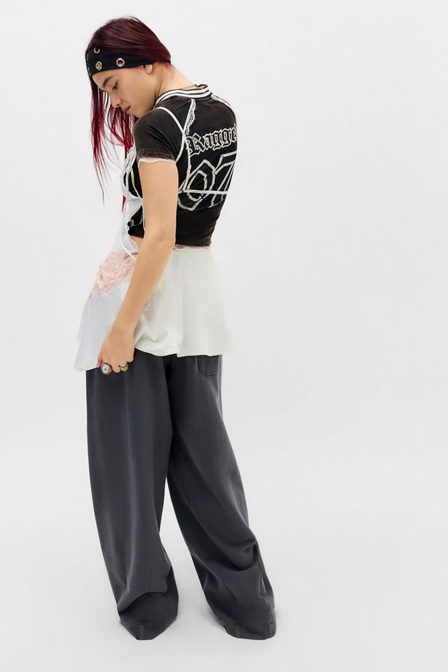 The Ragged Priest Maglietta con Bordo in Pizzo Score #5