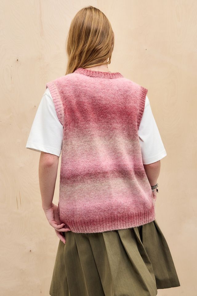 The Ragged Priest Gilet in maglia tinto in capo #3