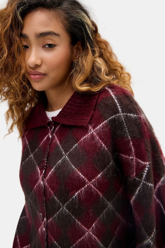 The Ragged Priest Harlequin Button Up Cardigan #2