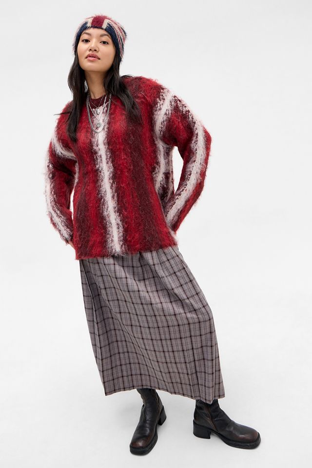 The Ragged Priest Red Obscure Fluffy Knit Jumper #2