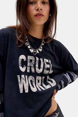 The Ragged Priest Cruel World Graphic Tee