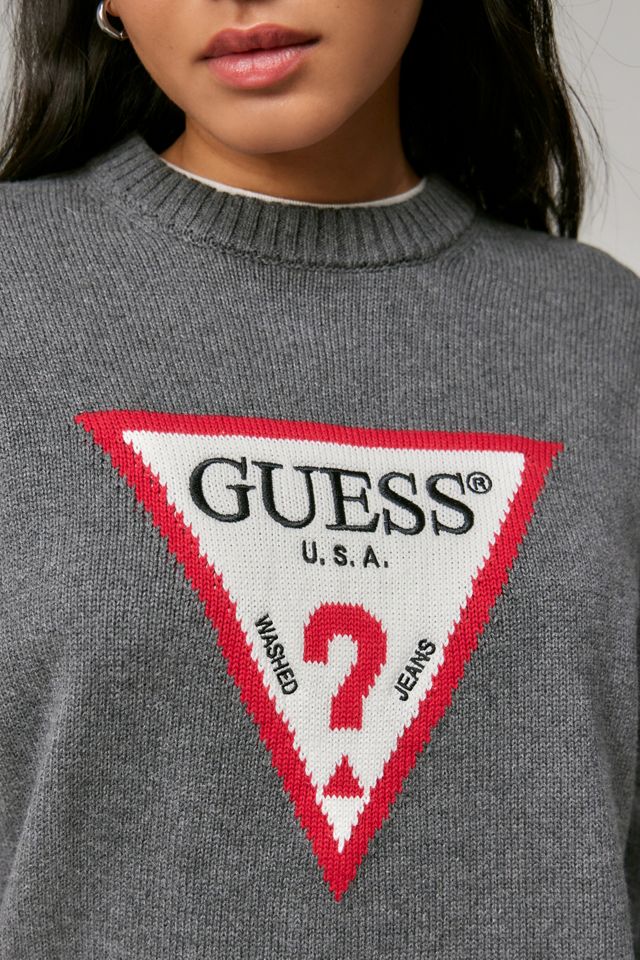 Pull en maille triangle Guess Jeans #1
