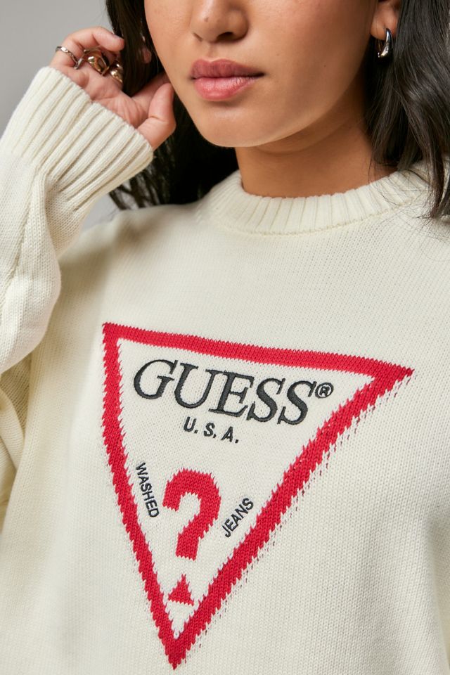 Guess Jeans Triangle Knit Jumper #1