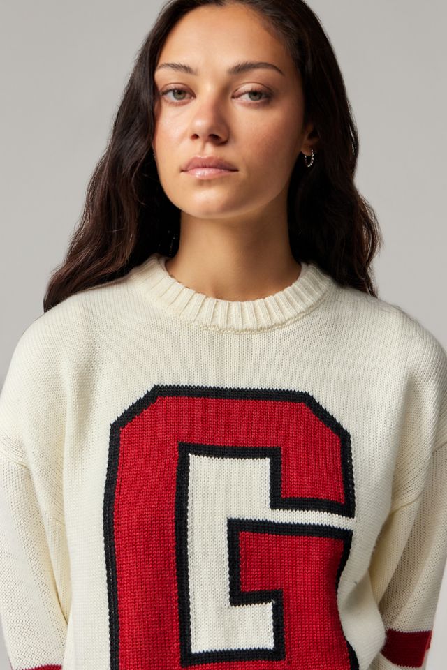 ゲス Guess 【 Intarsia Knit Jumper Women 】 ファッション レディースファッション トップス その他トップス レディー Guess Jeans Intarsia Knit Jumper | Urban Outfitters UK