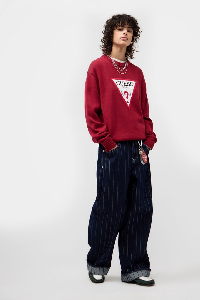 Guess UO Exclusive Red Triangle Jumper #4