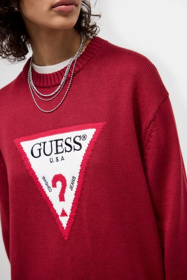 Guess UO Exclusive Red Triangle Jumper #5