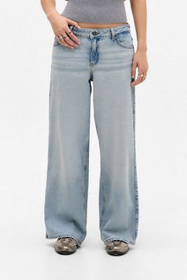Guess Jeans Light Wash Wide Leg Jeans