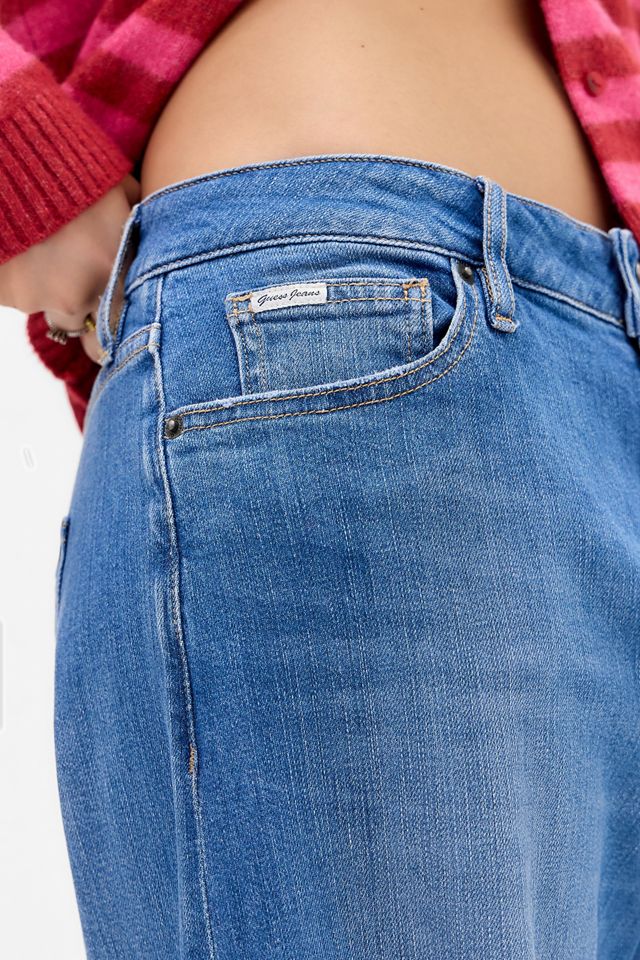 Jeans a Gamba Super Larga a Vita Bassa Guess G13 #2