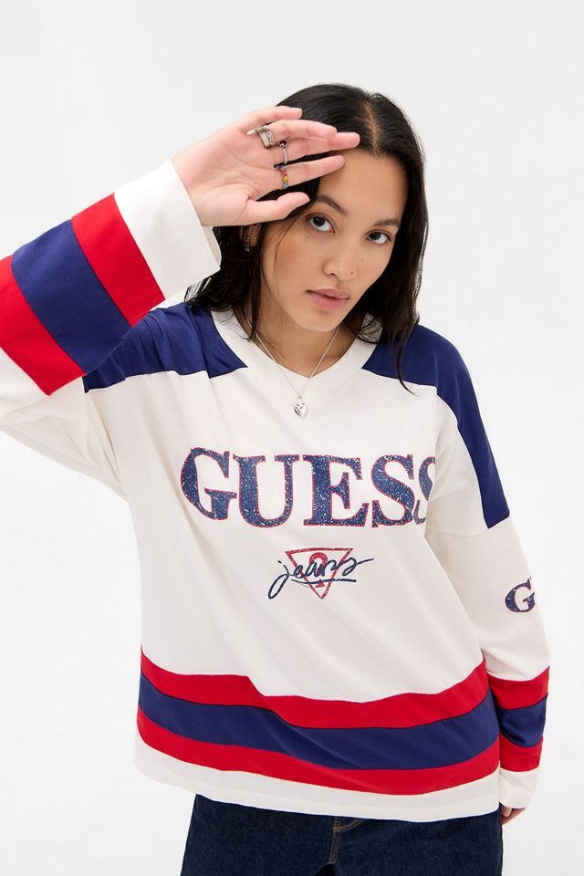 T-Shirt Hockey Oversize Guess #2