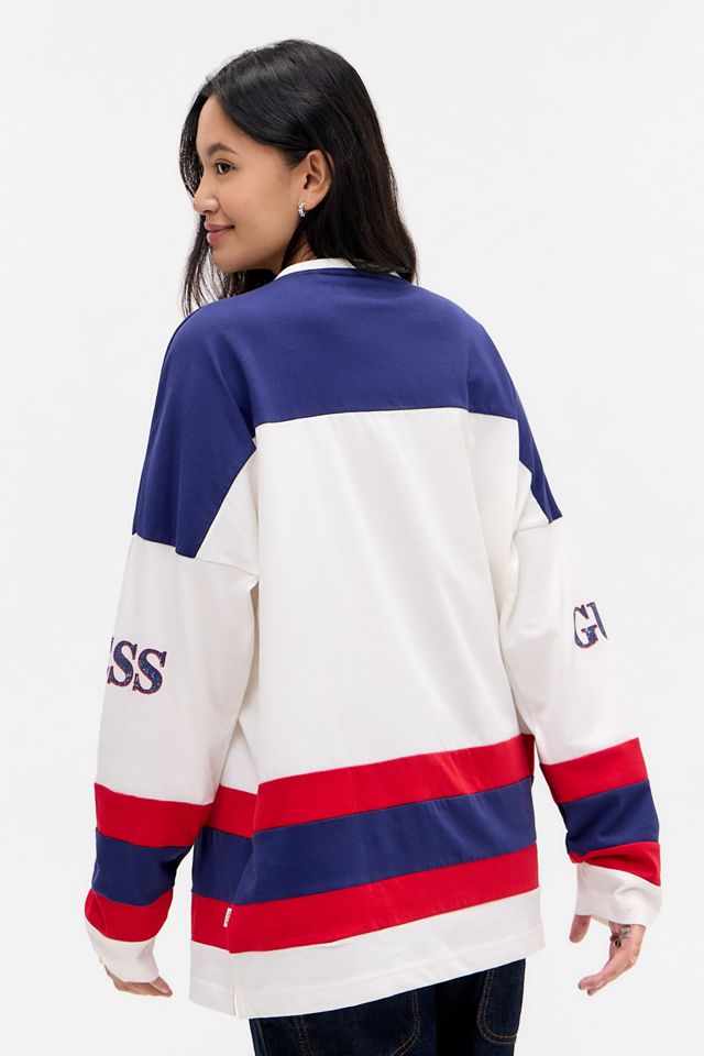 T-Shirt Hockey Oversize Guess #3