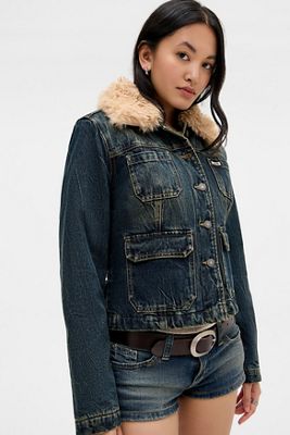 Veste en jean foncé Guess Go