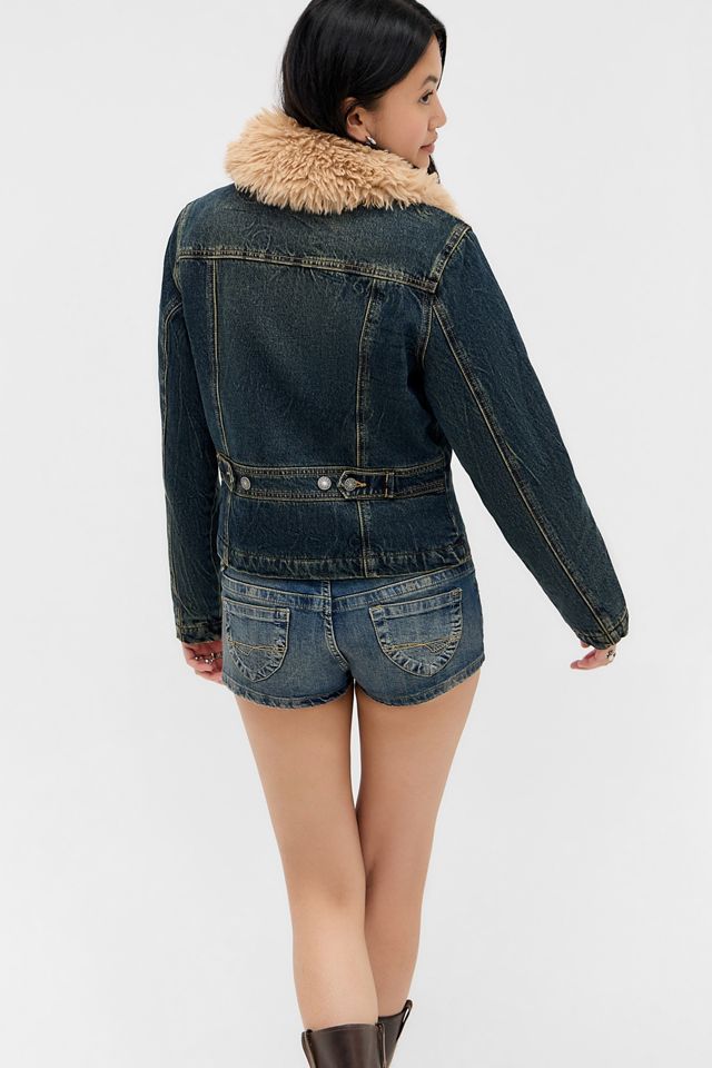 Veste en jean foncé Guess Go #3