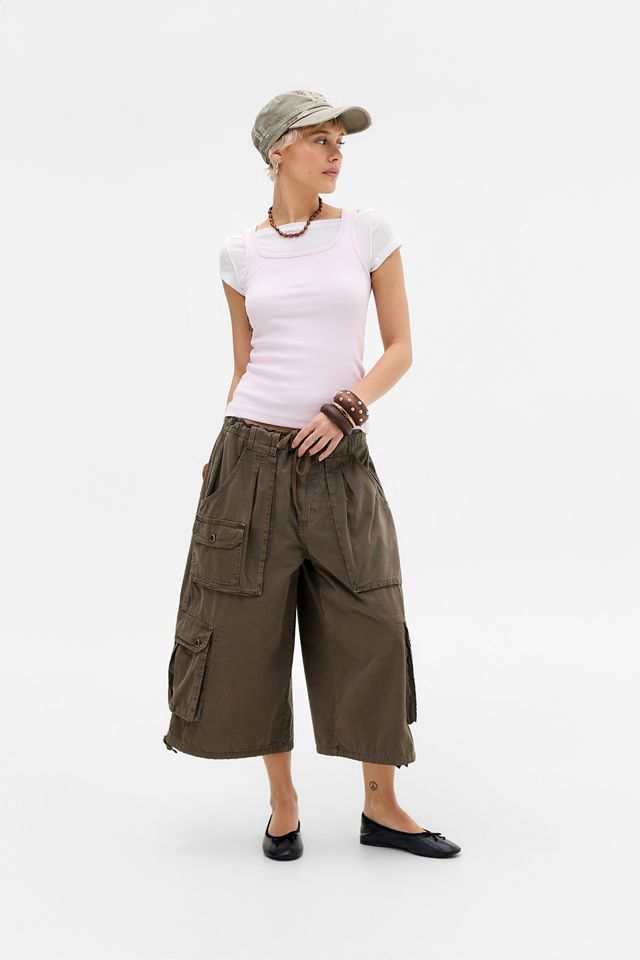 Canotta a Costine con Logo Guess Jeans #1