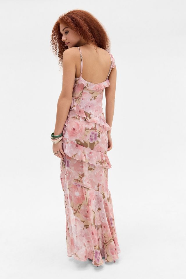 Love Triangle Sofia Tiered Maxi Dress #2