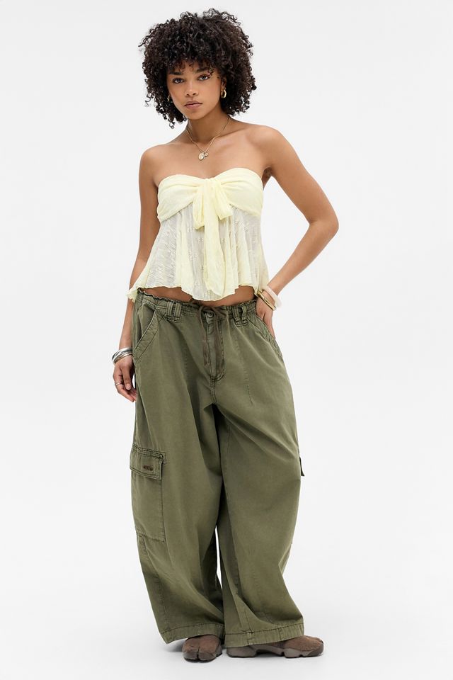 Kiss The Sky UO Exclusive Juniper Trägerloses Top #2