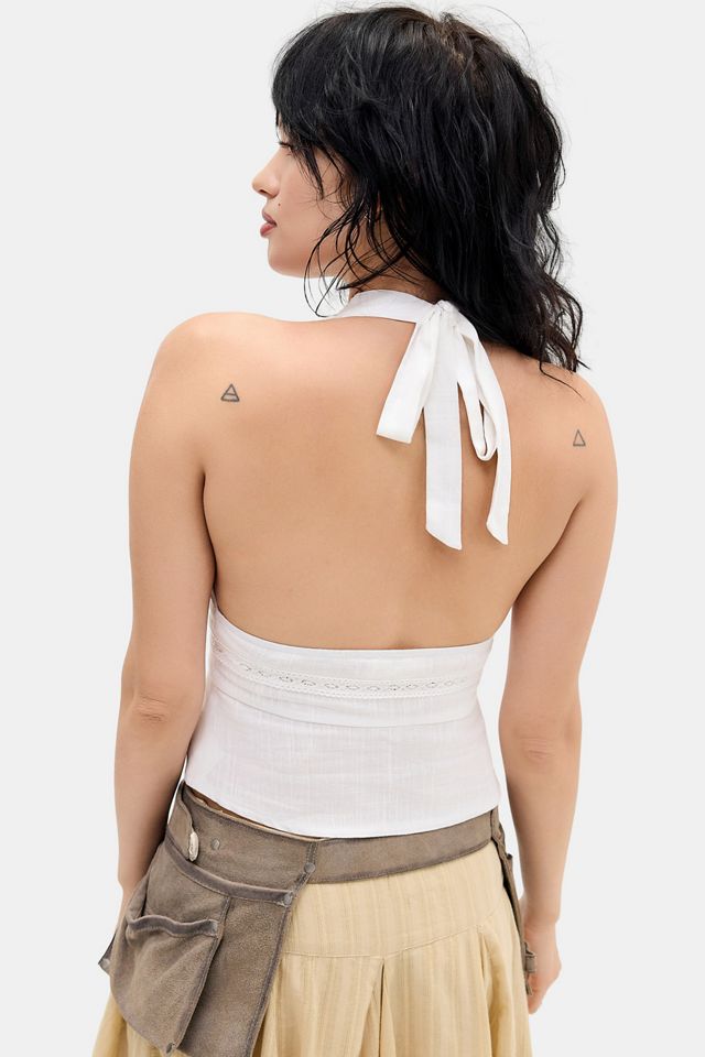 Top halter Positano Kiss The Sky Esclusiva UO #3