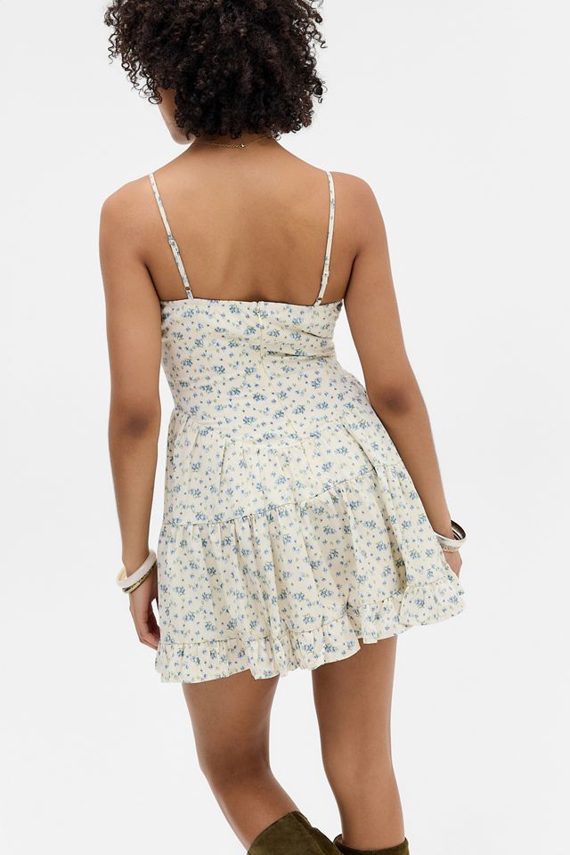 Kiss The Sky UO Exclusive Villa Ditsy Print Dress #3