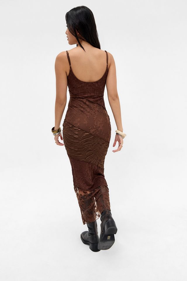 metallic lace up dress Elizabeth K GL2943 Metallic Mermaid Gown