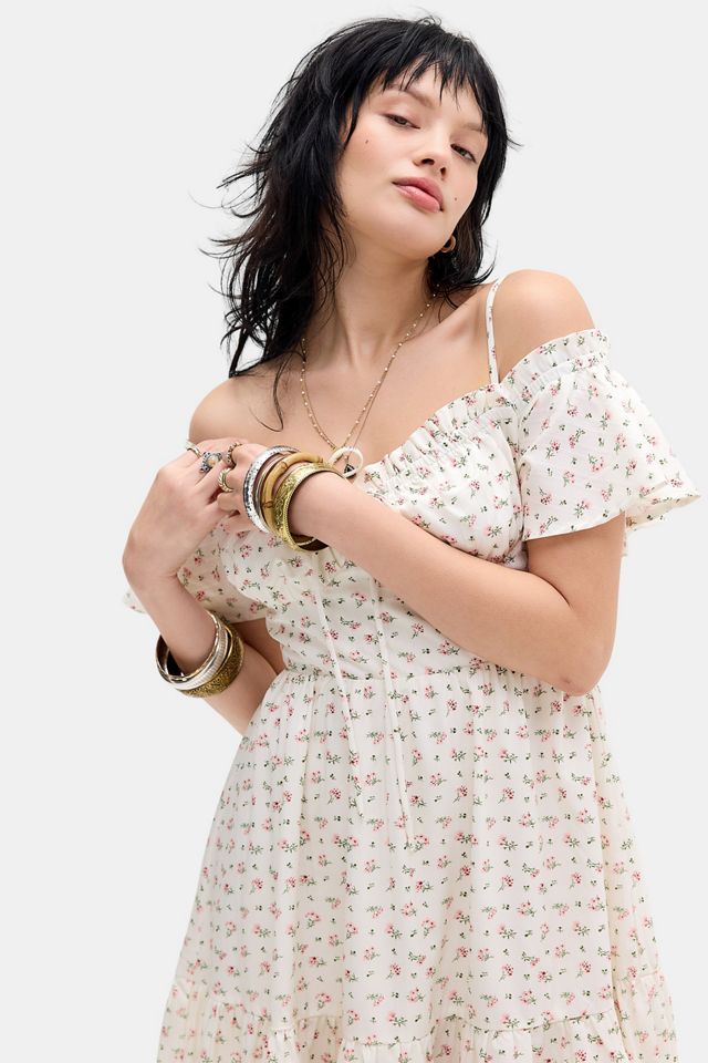 Robe longue rose exclusive UO Kiss The Sky #1