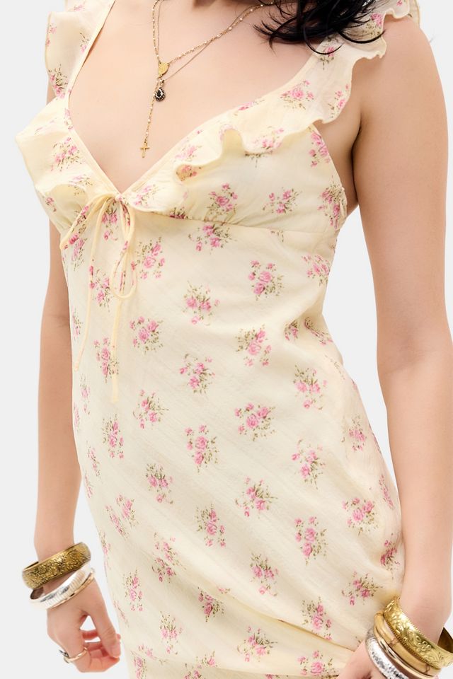 Robe midi coupe en biais Belle Kiss The Sky Exclusivité UO #2