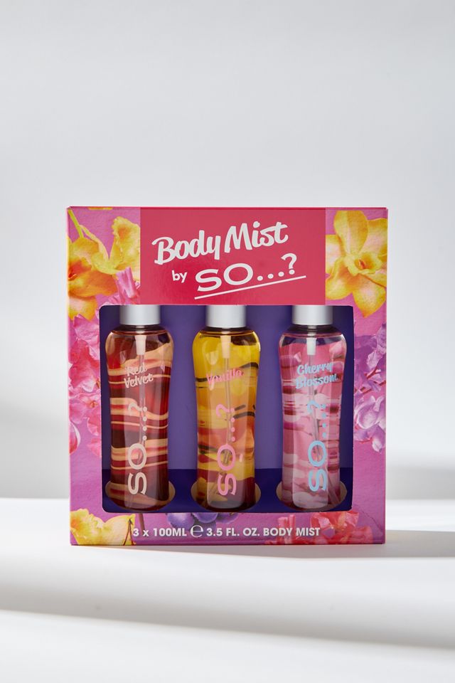 Coffret cadeau trio de brume corporelle So…? Luscious #1