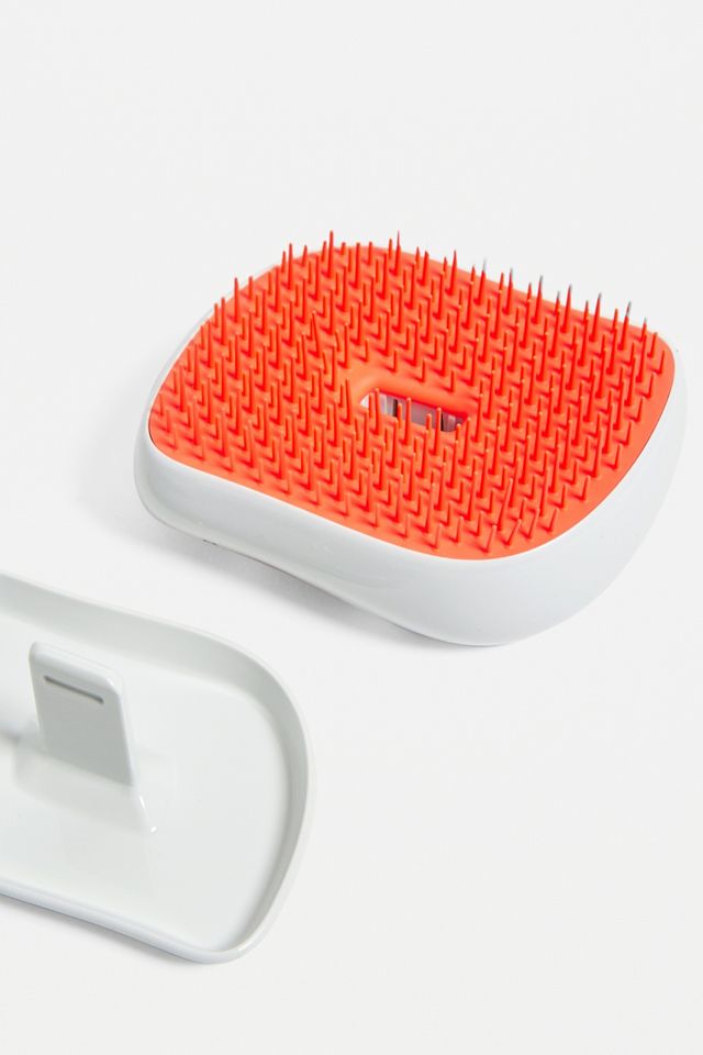 Tangle Teezer X Skinnydip Peach Print Compact Styler Hair Brush #1