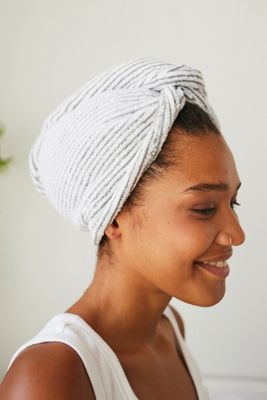 Stripe Hair Towel