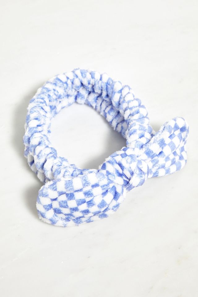 Gingham Ric-Rac Bubble & Headband Set