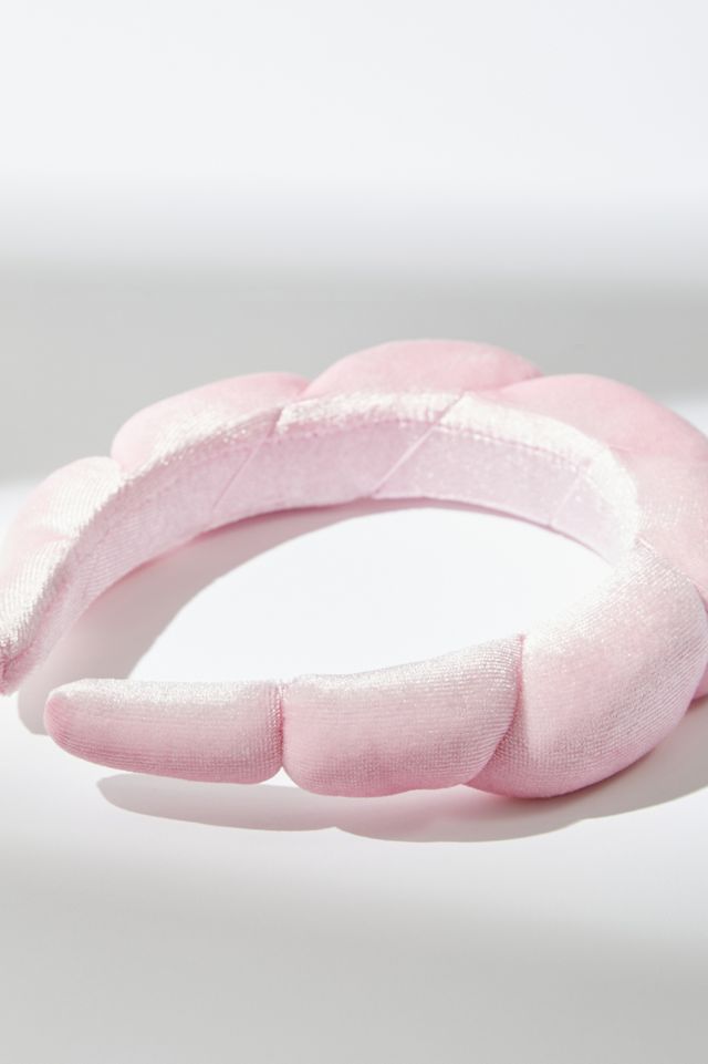 Fascia per Capelli Rosa Soffice per Giornata Spa #2