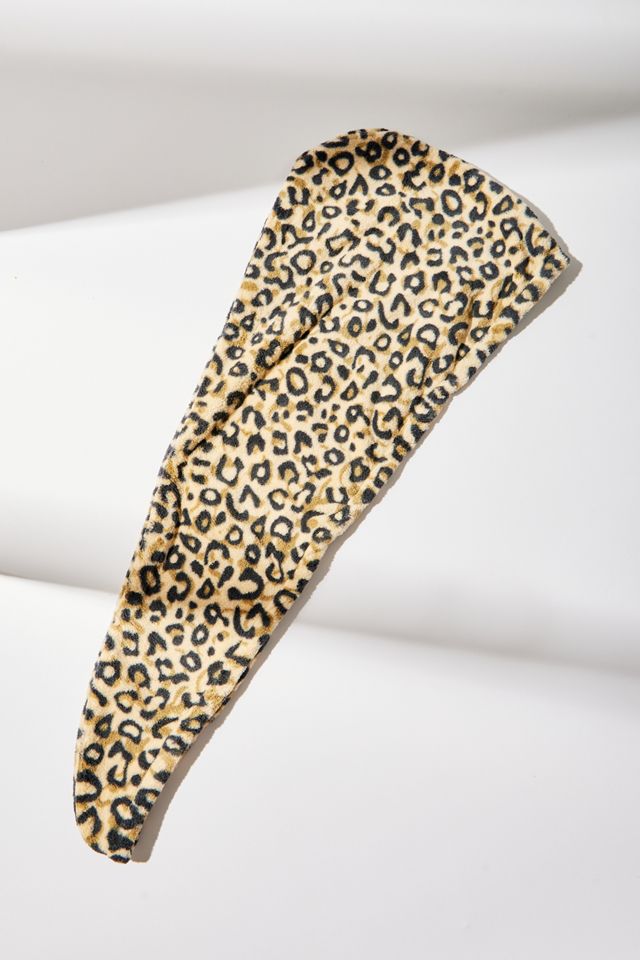 Leoparden-Druck Haarhandtuch #3
