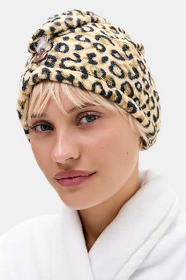 Asciugamano per Capelli Leopardato