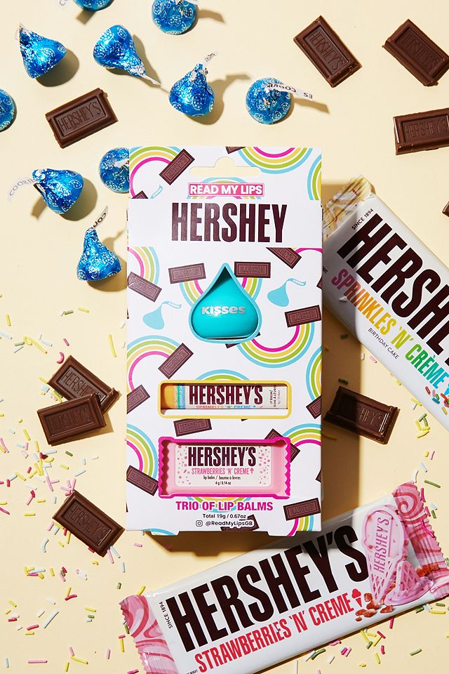 Read My Lips Hershey Trio Of Lip Balms | Urban Outfitters UK